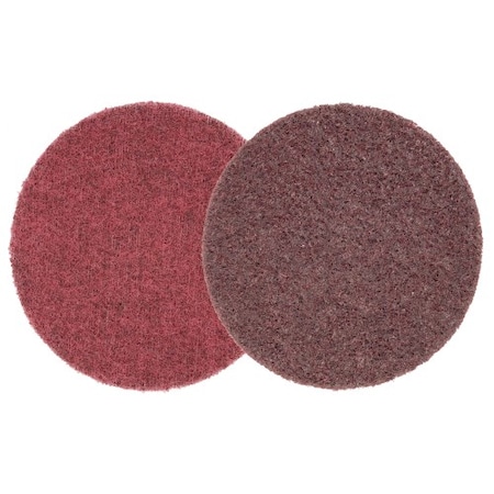 Weiler 4-1/2" Non-Woven Surface Conditioning Disc, Hook & Loop, AO - Medium 51513